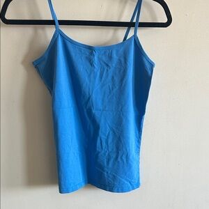 Classic Spaghetti Strap Tank Top - Bright Blue